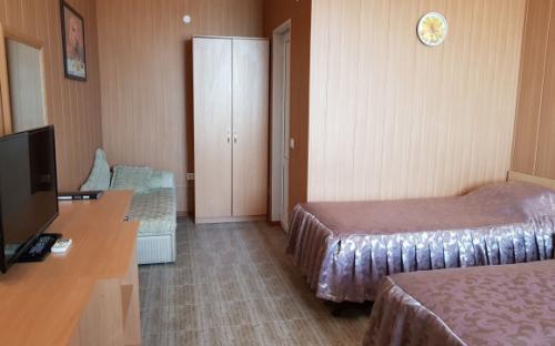 Трехместный полулюкс с общим балконом, Отель "Астон" (корпус 2) Джемете