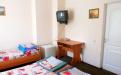 Эконом трехместный без балкона, Гостевой дом "Аквамарин" АлуштаЭконом трехместный без балкона, Гостевой дом "Аквамарин" Алушта
